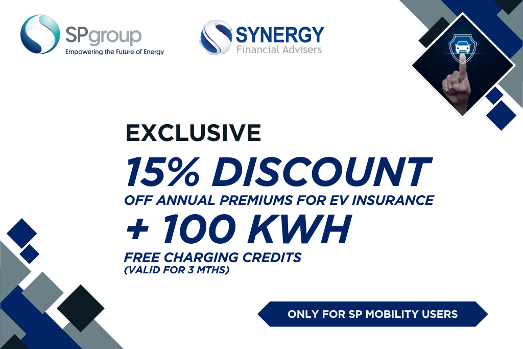 Enjoy Exclusive 15% Off EV Insurance + 100kWh Free Charging Credits with Synergy Financial Advisers from 21 Jan – 20 March 2025