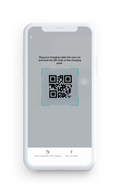 Scan the QR code to get your charging started